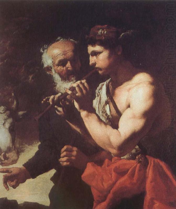 Mercury Piping to Argus, Johann Carl Loth